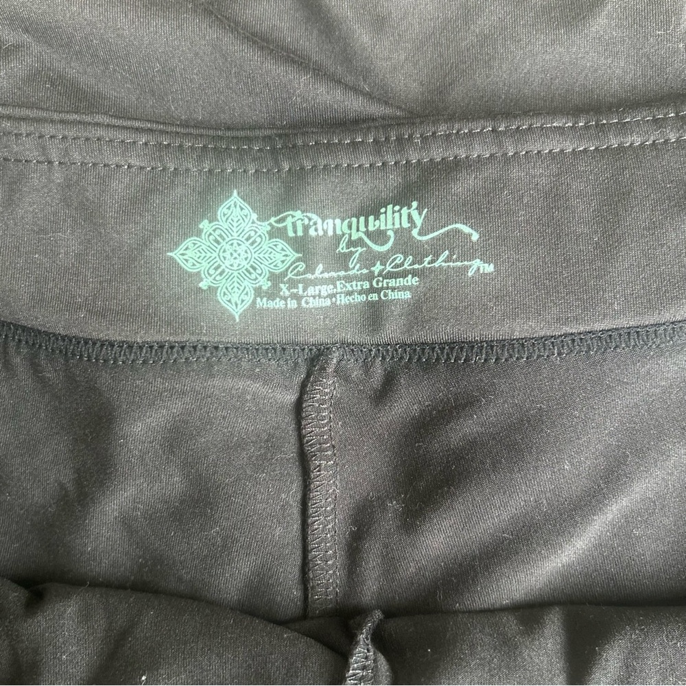 Tranquility by Colorado Clothing Womens Athletic Skort Black Pull On - Size XL - Picture 6 of 7
